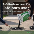 ECOPAV® - Asfalto de reparación perdurable y 100% sostenible