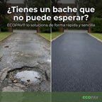 ECOPAV® - Asfalto de reparación perdurable y 100% sostenible
