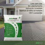 ECOPAV® - Asfalto de reparación perdurable y 100% sostenible